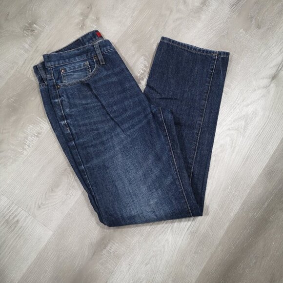 Guess Men's Size 33/32 Slim Straight Del Mar Fit Medium Wash Blue Jeans - Picture 10 of 14